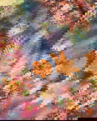 Esarfa satin/2 fețe