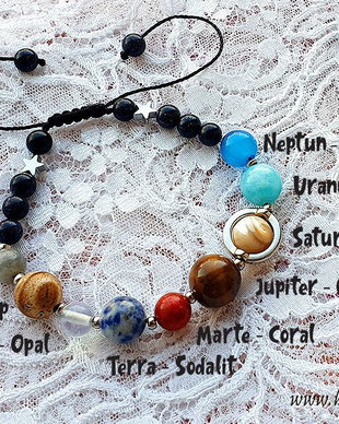 Bratara Solar System - Pietre Semipretioase