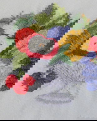 Set 2 servete brodate