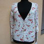 Cardigan cu flori
