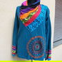 Bluzon multicolor