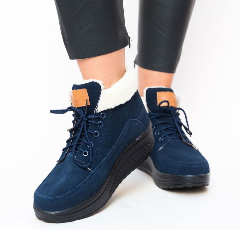 Pantofi Casual Blind Bleumarin