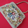 Poseta vintage cu goblen