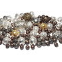 Margele din metal, filigranate, mixte