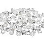 Capacele metalice, filigranate, argintii