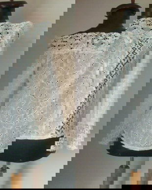 BLUZA DANTELA BUMBAC BRODERIE SPARTA