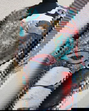 Rochie imprimeu abstract