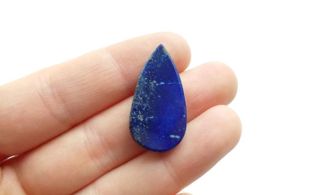 Cabochon  Lapis Lazuli  plat - pentru monturi - L0253