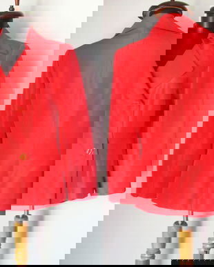 SACOU ROSU CHANTUG MATASE NATURALA