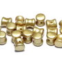 Diabolo Beads, 4x6 mm, Alabaster Pastel Lime - 02010-25021