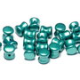 Diabolo Beads, 4x6 mm, Alabaster Pastel Emerald - 02010-25043