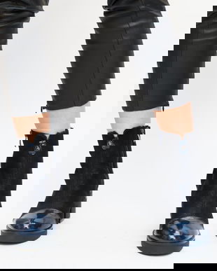 Botine Tobaso Bleumarin