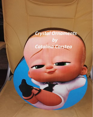 Cutie de dar botez Baby boss