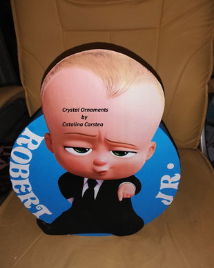 Cutie de dar botez Baby boss