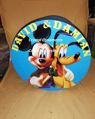 Cutie de dar botez mickey and friends