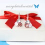 Cercei Swarovski Chaton - Floricica