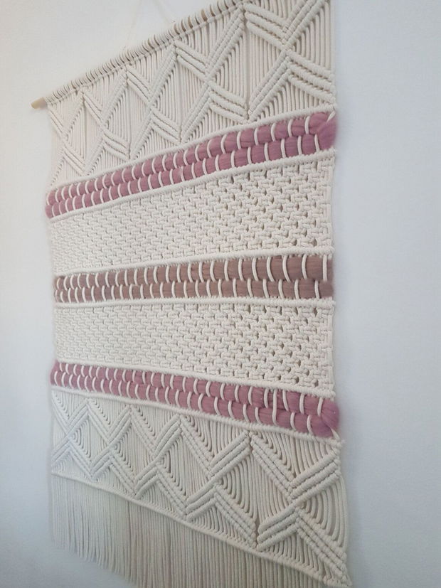 Decoratiune macrame pentru perete 10015