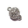 Inchizatoare cu magnet, 14x9 mm, platina