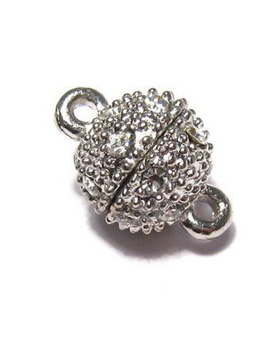 Inchizatoare cu magnet, 14x9 mm, platina