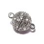 Inchizatoare cu magnet, 16x10 mm, platina