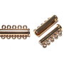 Inchizatoare cu magnet, 31x13.5 mm, aurie