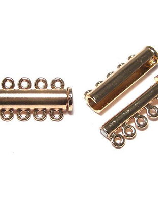 Inchizatoare cu magnet, 31x13.5 mm, aurie