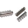 Inchizatoare cu magnet, 31x13.5 mm, platina
