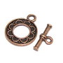 Inchizatoare toggle, cupru, 20x16 mm