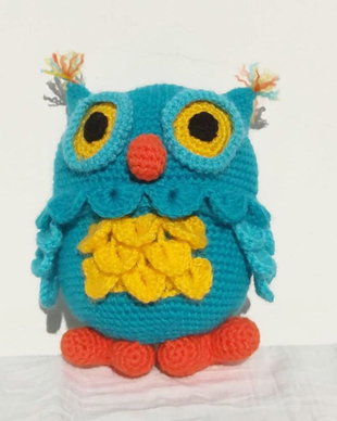 Jucarie Bufnita crosetata/ Figurina handmade