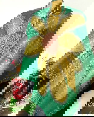 Esarfa mătase naturala pictata