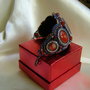 Oferta 3 zile / Bratara vintage cu carneol