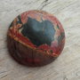 Cabochon jasp picasso, 30 mm  REZERVAT