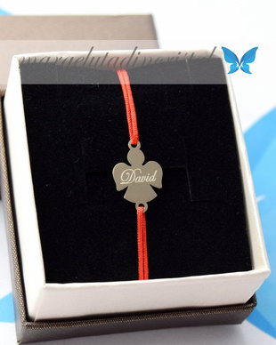 Bratara Personalizata - Ingeras/Angel / Aur 14K