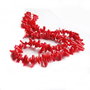 (10buc) Coral rosu, tepi rotunjiti 8-12mm  GSLAK 087