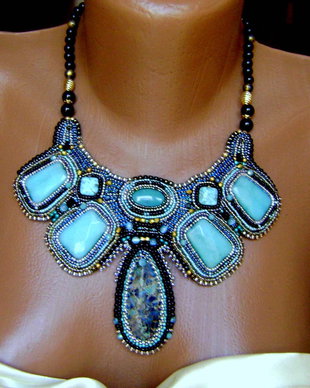 Jad turquoise / Bead embroyderry / Podoabe pe viata