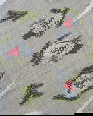 Mileu brodat Craciun