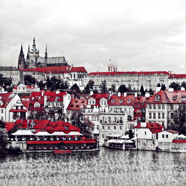 Canvas print - Praga