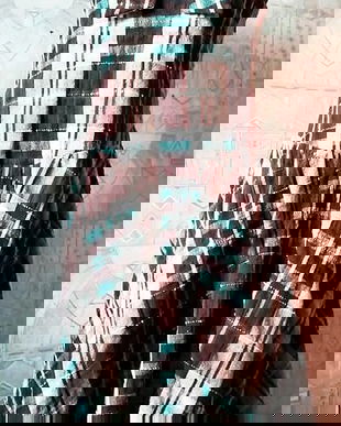 rochie vintage stofa de lana in carouri