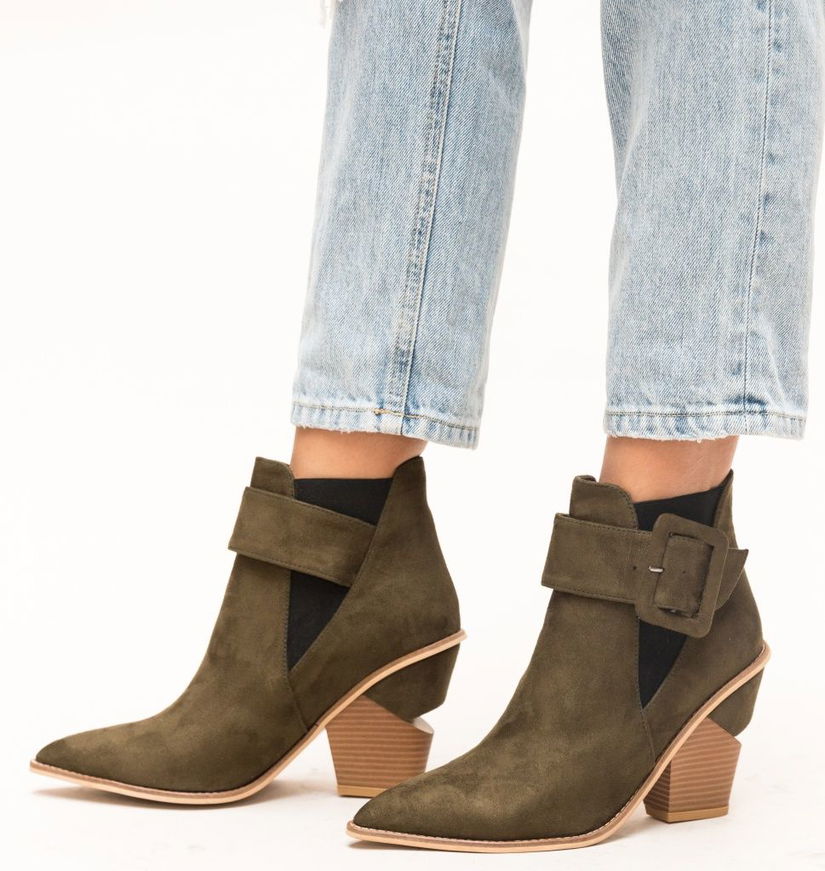 Botine Daiana Khaki