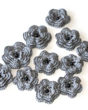 5 floricele crosetate manual