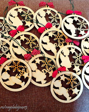 Ornamente CRACIUN Personalizate