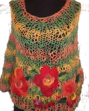 Gradina cu flori.. Poncho
