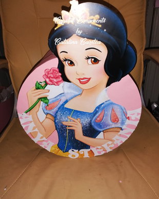 Cutie de dar botez Alba ca zapada