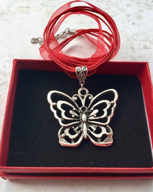 Colier MARTISOR zamac argintat 3