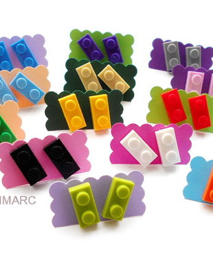 ''Lego''- cercei pe ureche