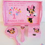 Set Mot cu Minnie Mouse ,pictat manual