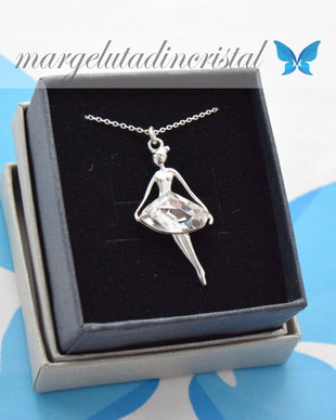 Colier Balerina Argint 925/ Swarovski Crystal