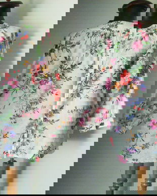 PETER HAHN BLUZA BUMBAC FLORAL