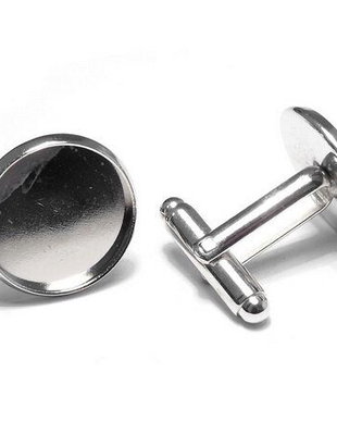 Butoni, platina, 20x18 mm