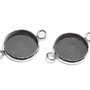 Link, platina, 20x13.5 mm